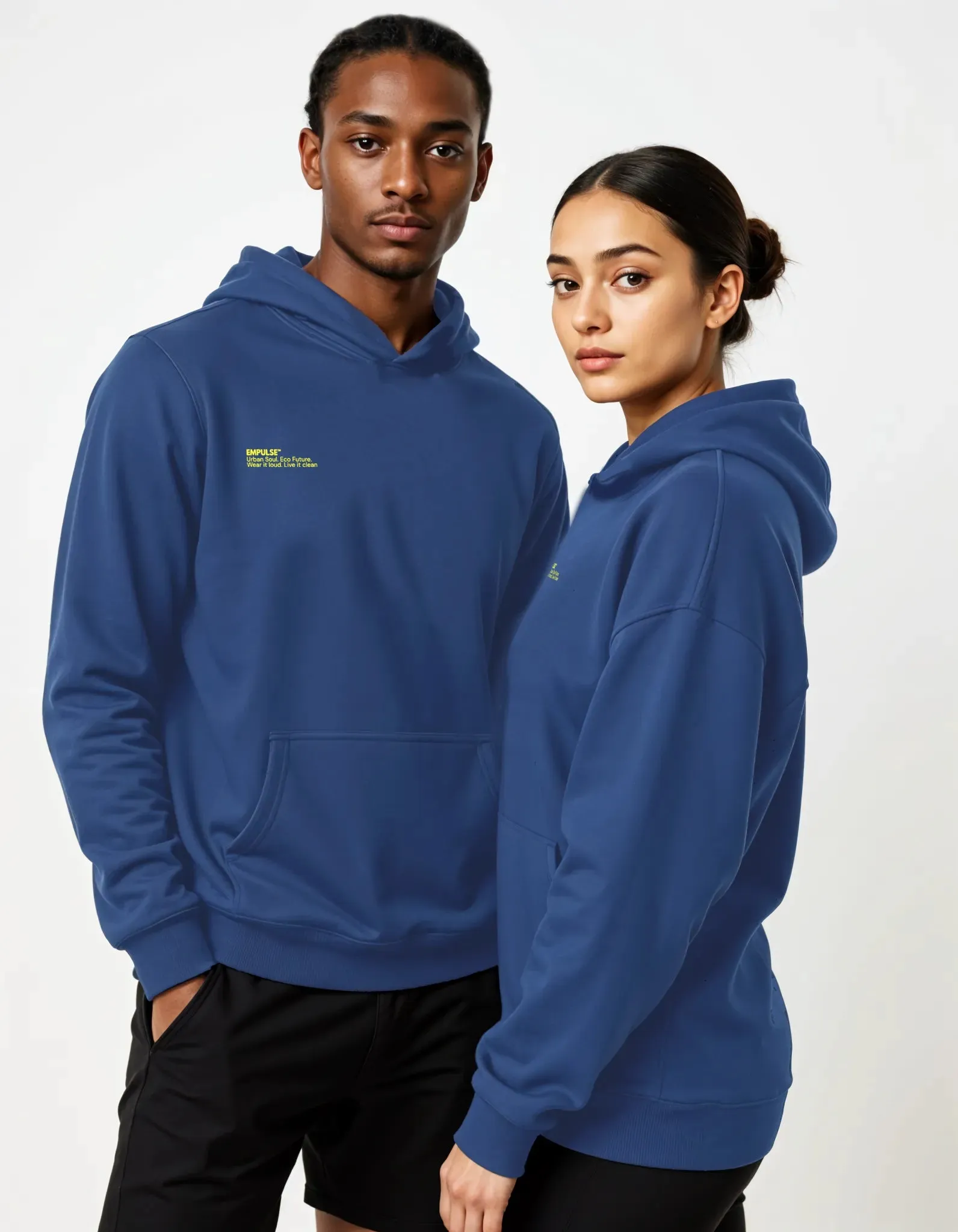 Empulse™ DNA Oversized  Hoodie - Blue