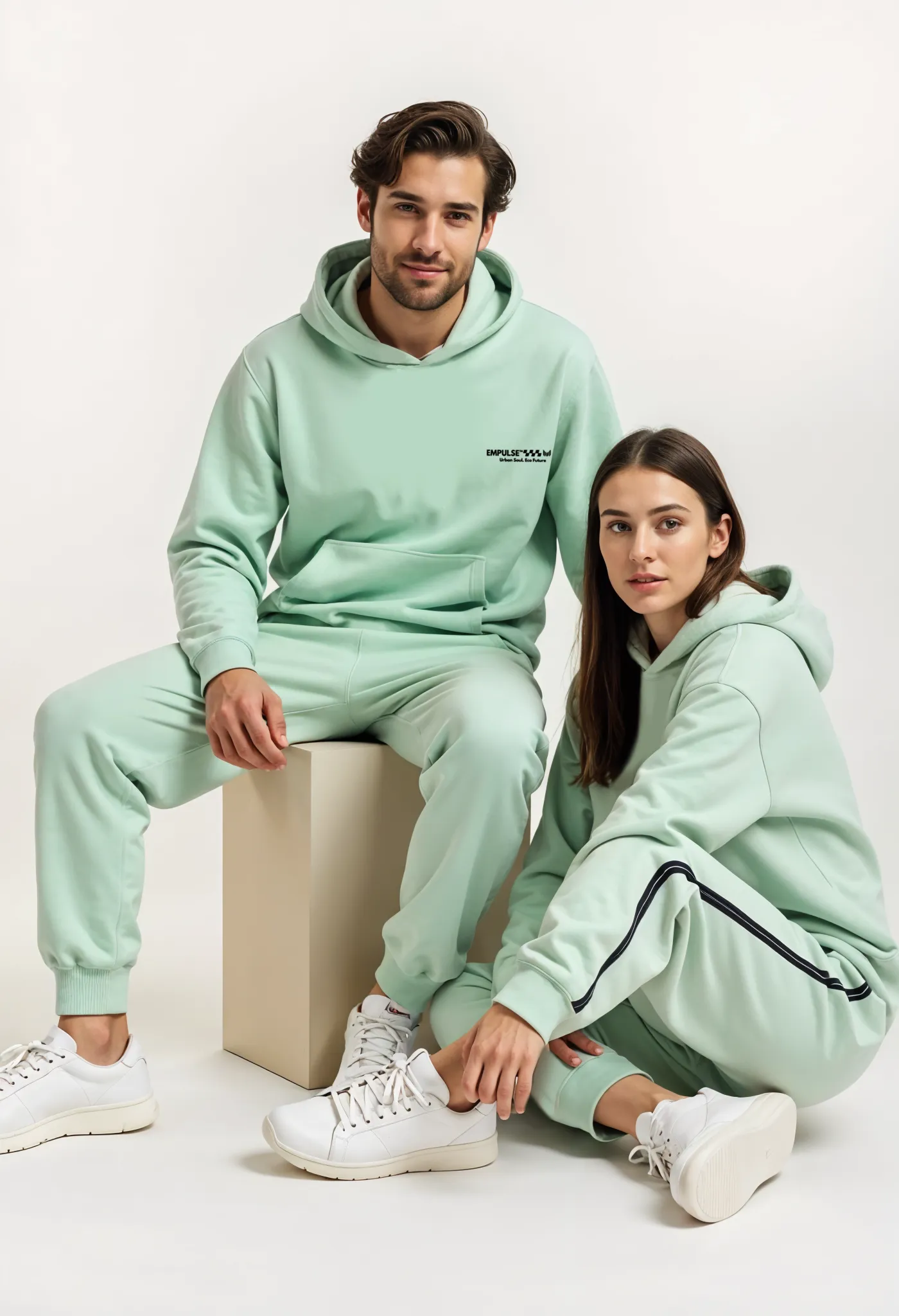 Empulse™ Oversized Core Hoodie - Mint