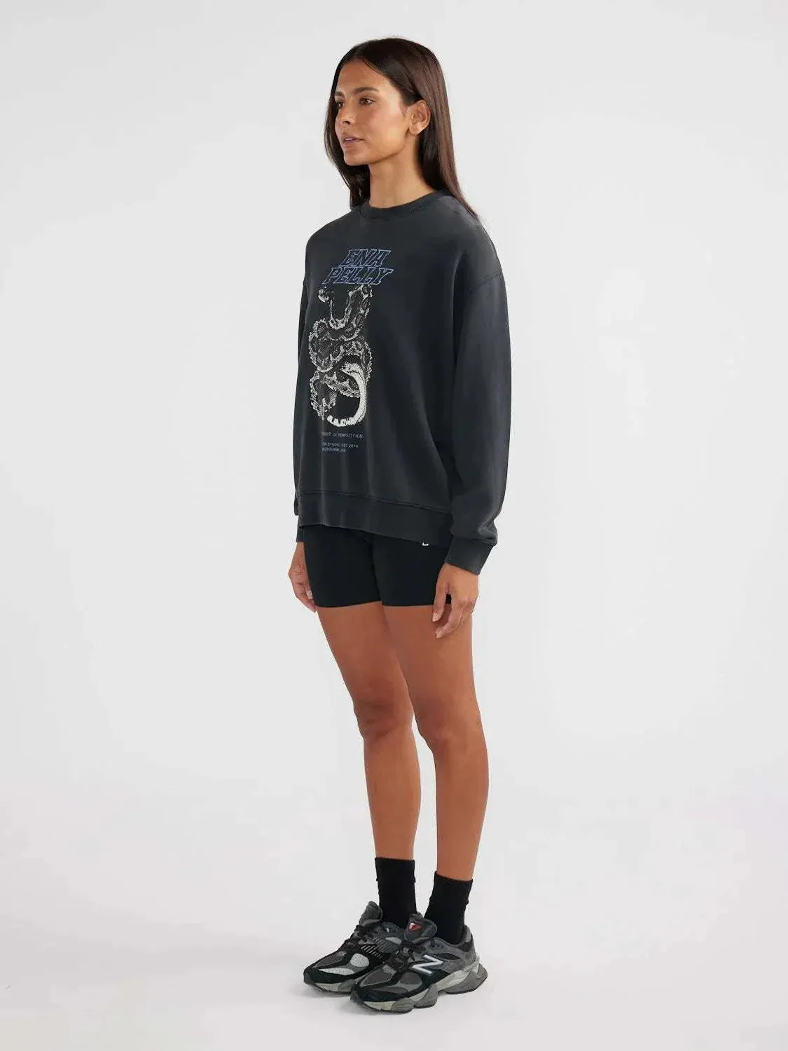 Ena Pelly Lilly Oversized Sweat Python