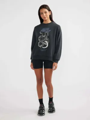 Ena Pelly Lilly Oversized Sweat Python