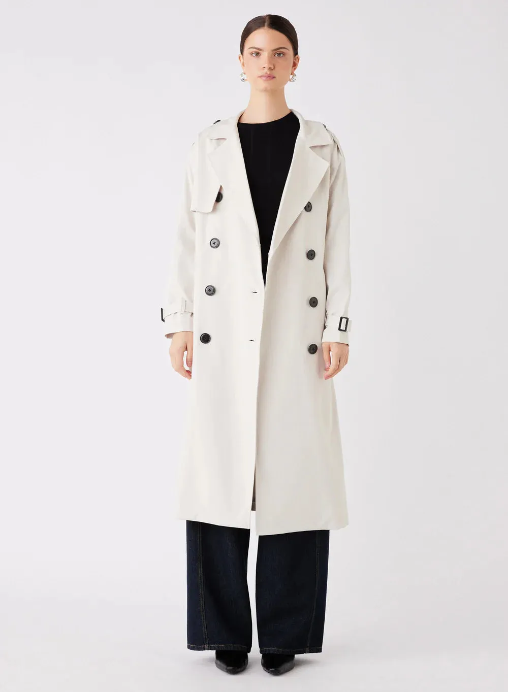 ESMAEÉ - Avenue Trench Coat (Chalk)