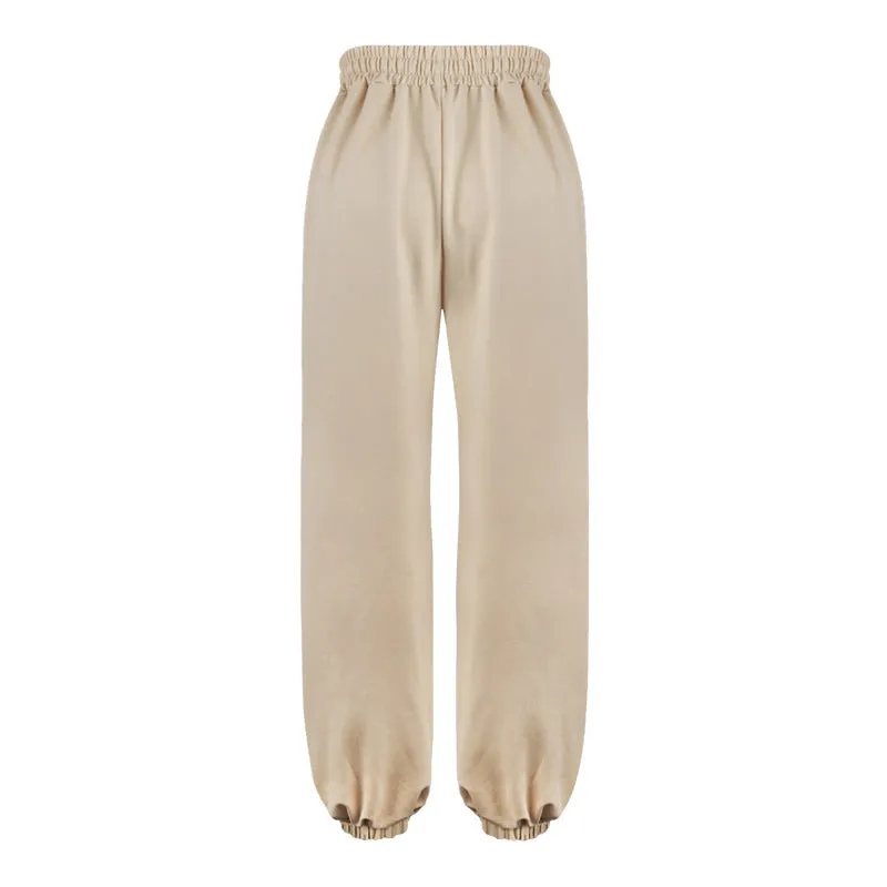 Ethnic Style Loose Stitching Sweatpants Wholesale Womens Clothing N3824062800018