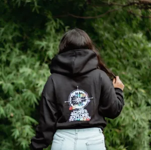 Explore the Unknown - Black Hoodie