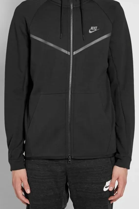 Export Quality Nke tack Fleece Wind Runner Black