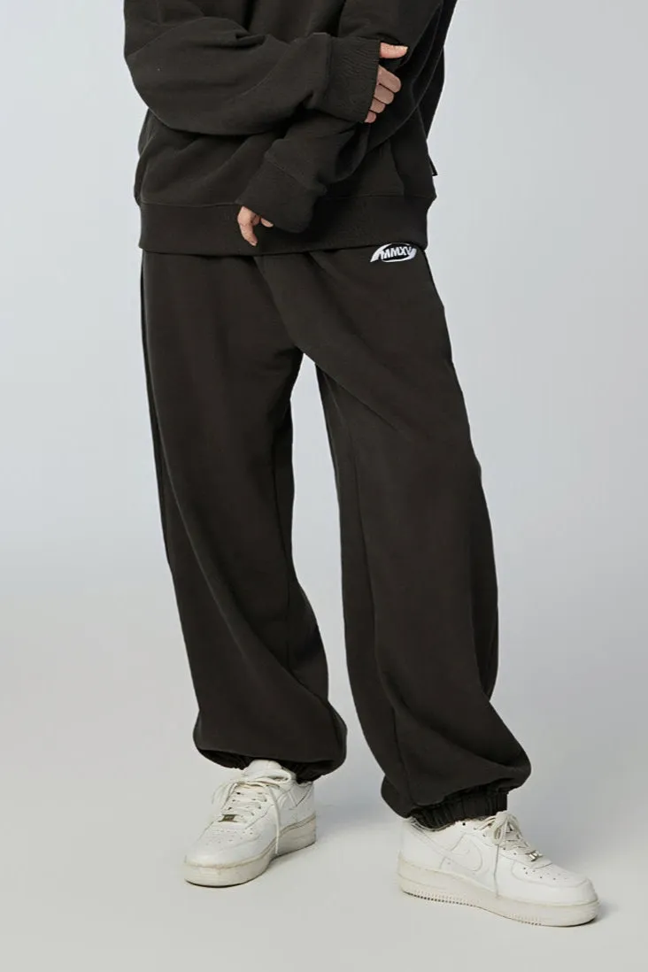 Eye of the Hurricane - Oversized Unisex Sweatpants - Green, Grey, Brown or Blue