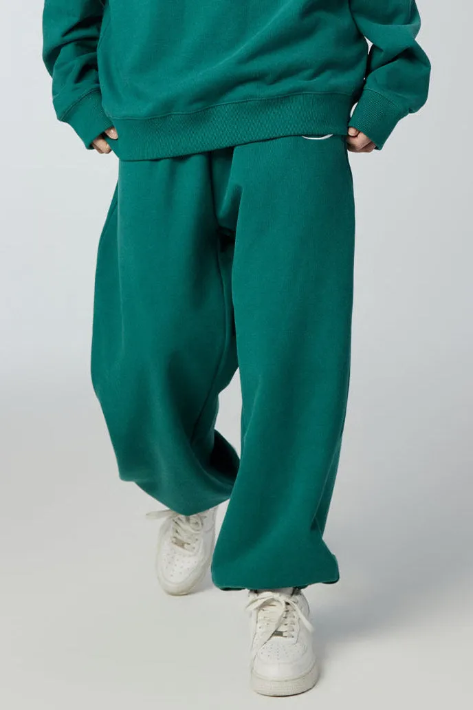 Eye of the Hurricane - Oversized Unisex Sweatpants - Green, Grey, Brown or Blue