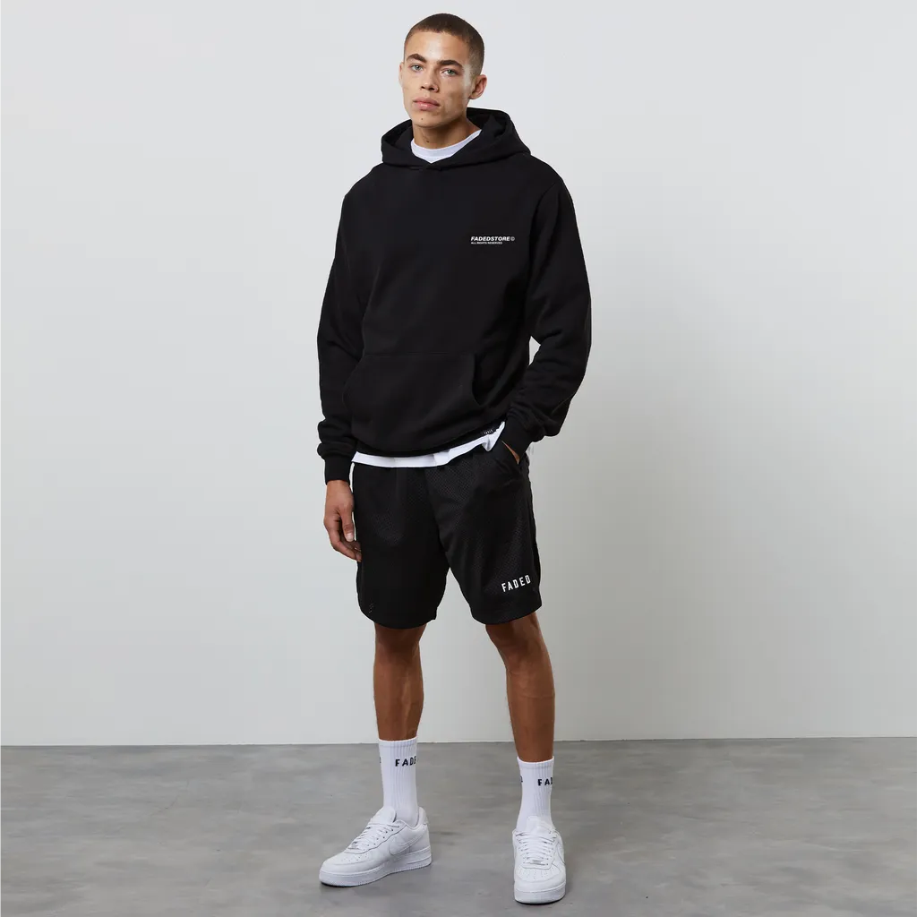 Faded Original Sessions Hoodie Black