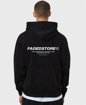Faded Original Sessions Hoodie Black