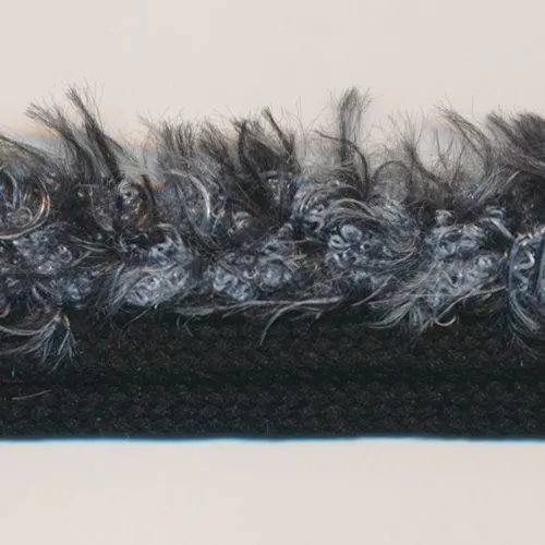 Fake Fur Piping #315 Black