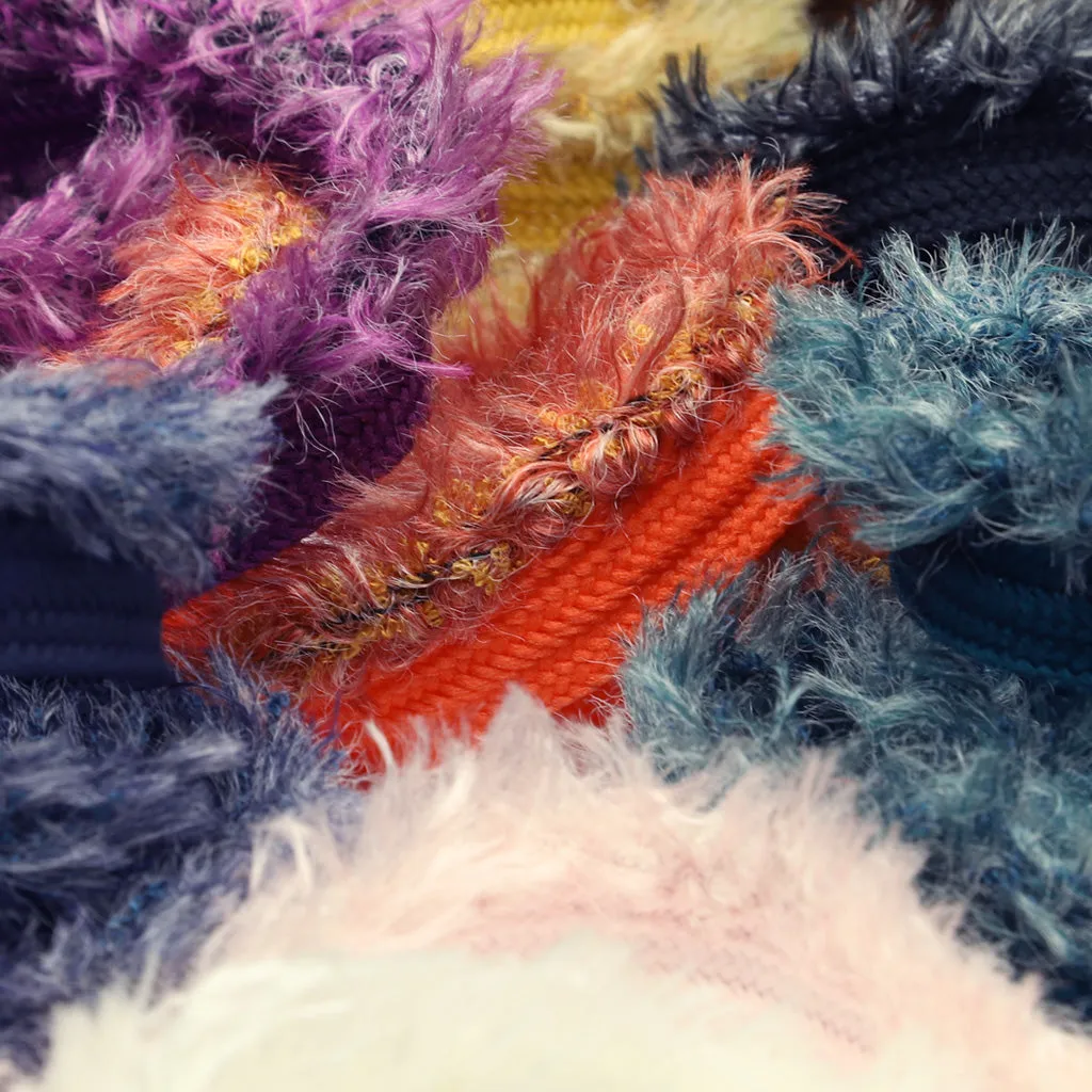 Fake Fur Piping #315 Black