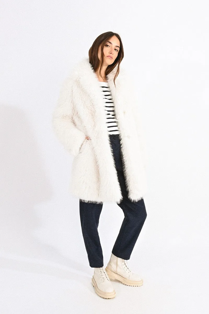 FAUX FUR COAT