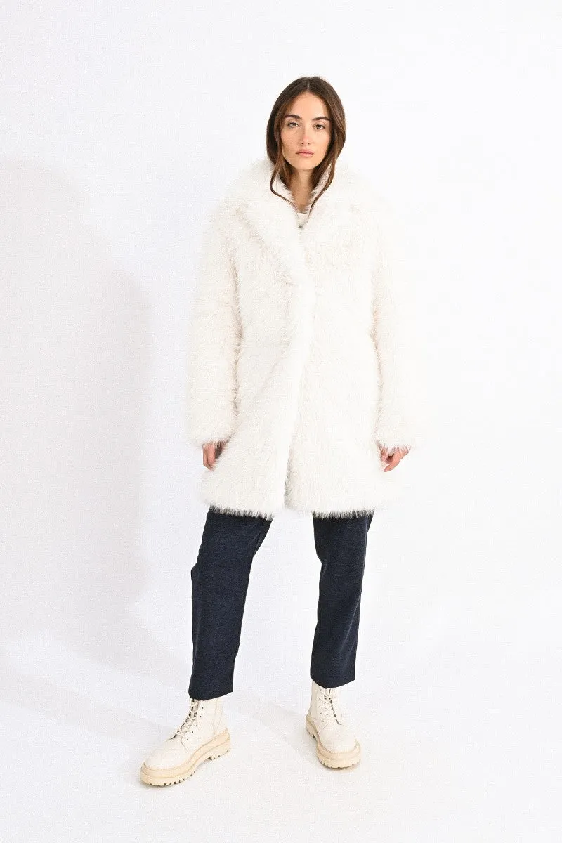 FAUX FUR COAT