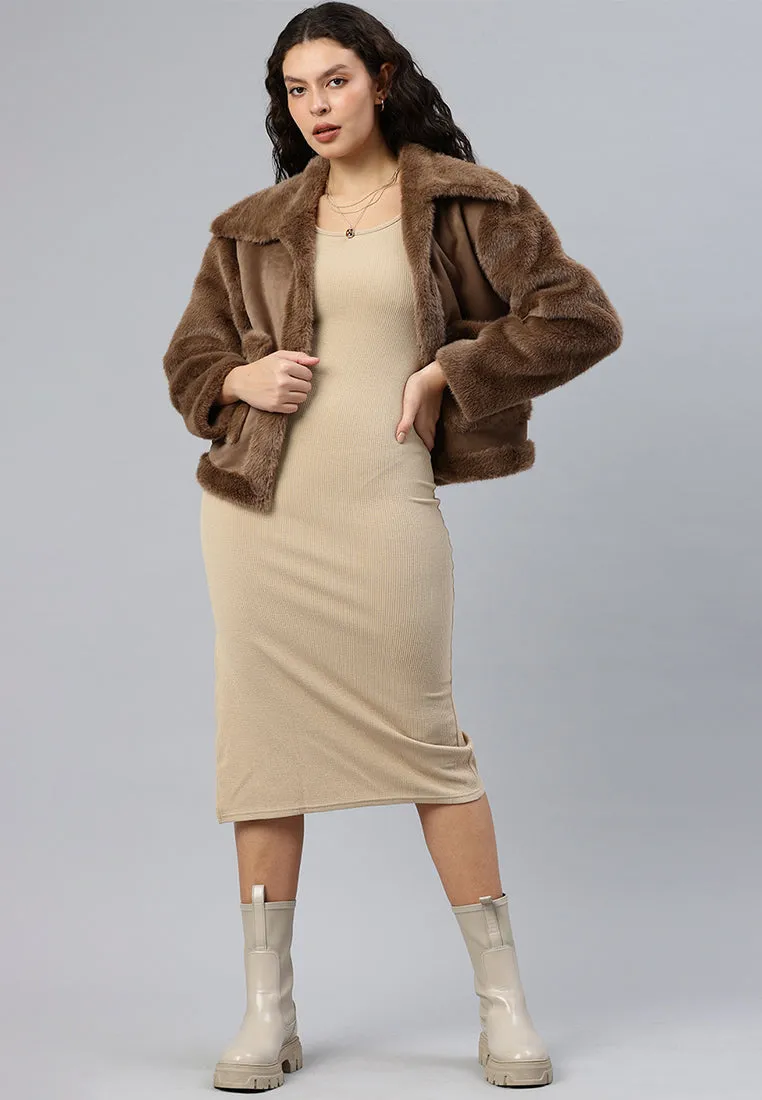Faux Fur Jacket By RUW