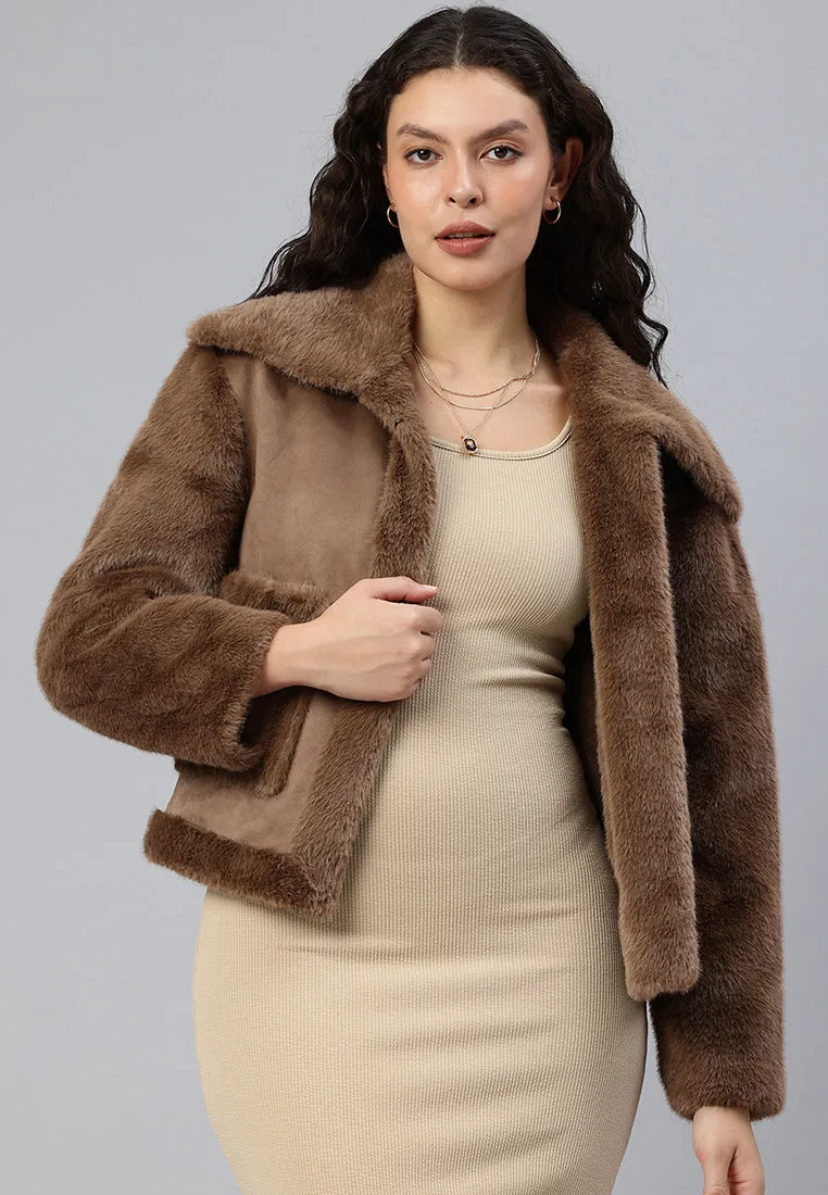 Faux Fur Jacket By RUW