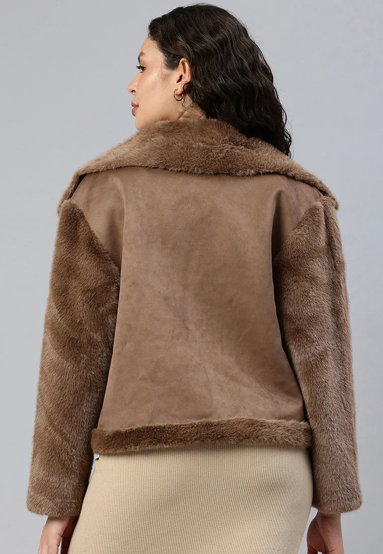 Faux Fur Jacket By RUW