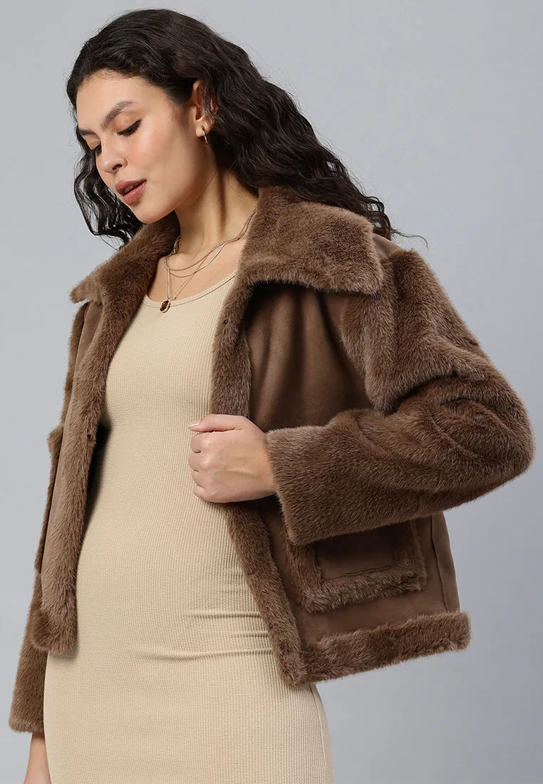 Faux Fur Jacket By RUW