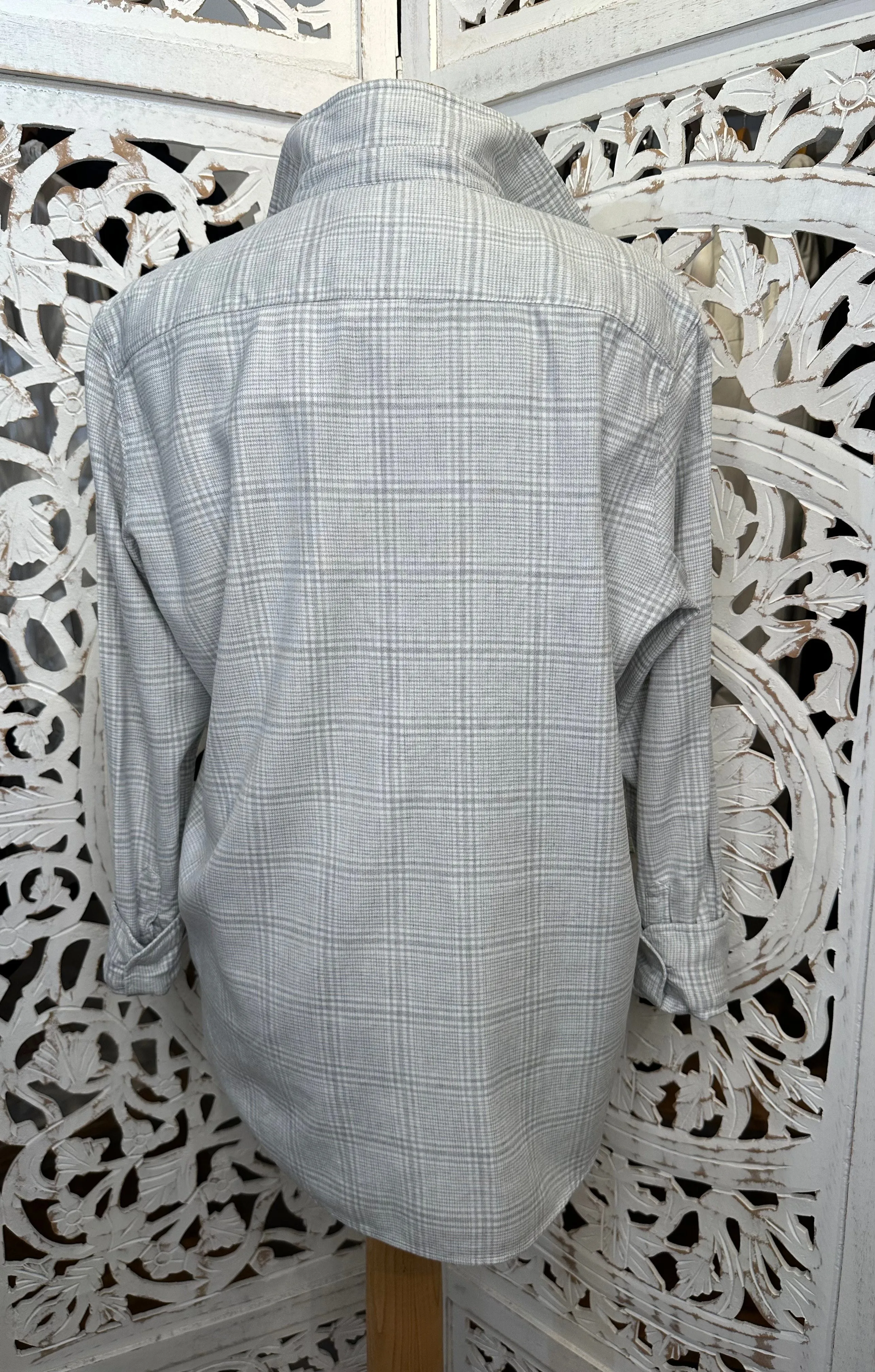 FE - Eileen | Gray White Plaid