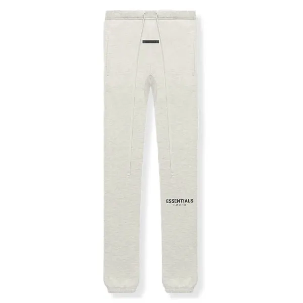 FEAR OF GOD ESSENTIALS "Core Collection" Sweatpants Light Heather Oatmeal