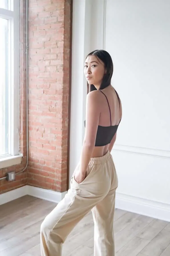 Feelings Print Sweatpants