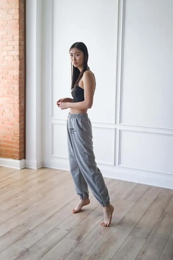 Feelings Print Sweatpants