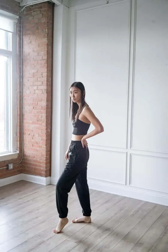 Feelings Print Sweatpants