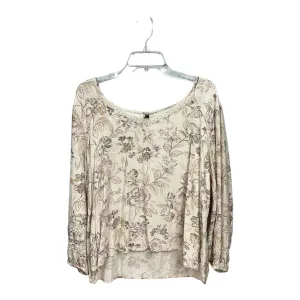 Floral Blouse Long Sleeve Maurices, Size 2x