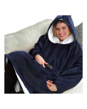Fluffy Plush Blanket Oodie
