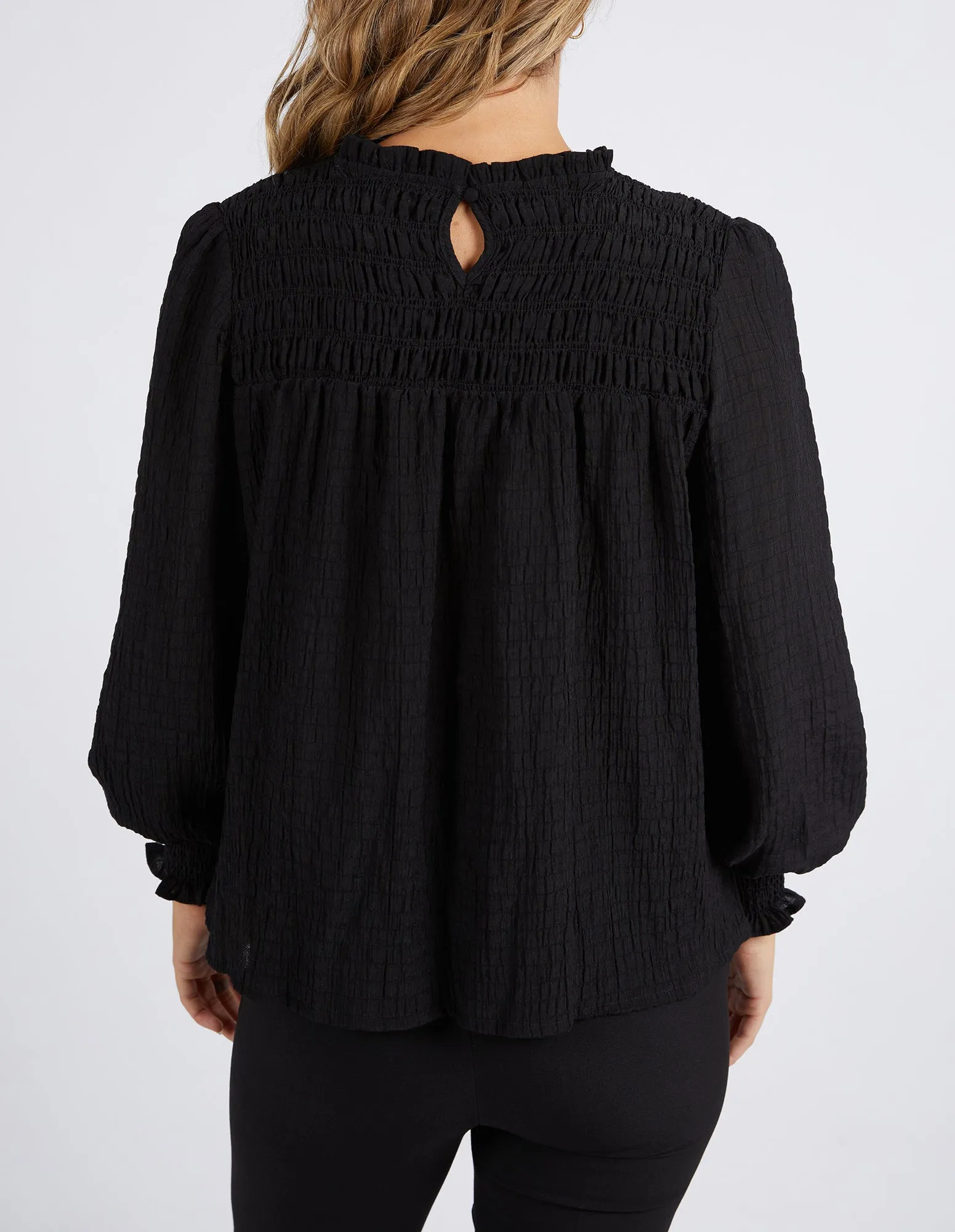 Foxwood Helena Check Top
