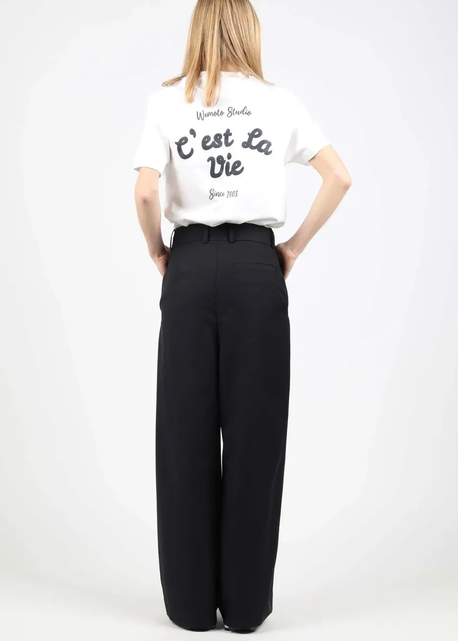 Franny Pleated Wide Leg Pants