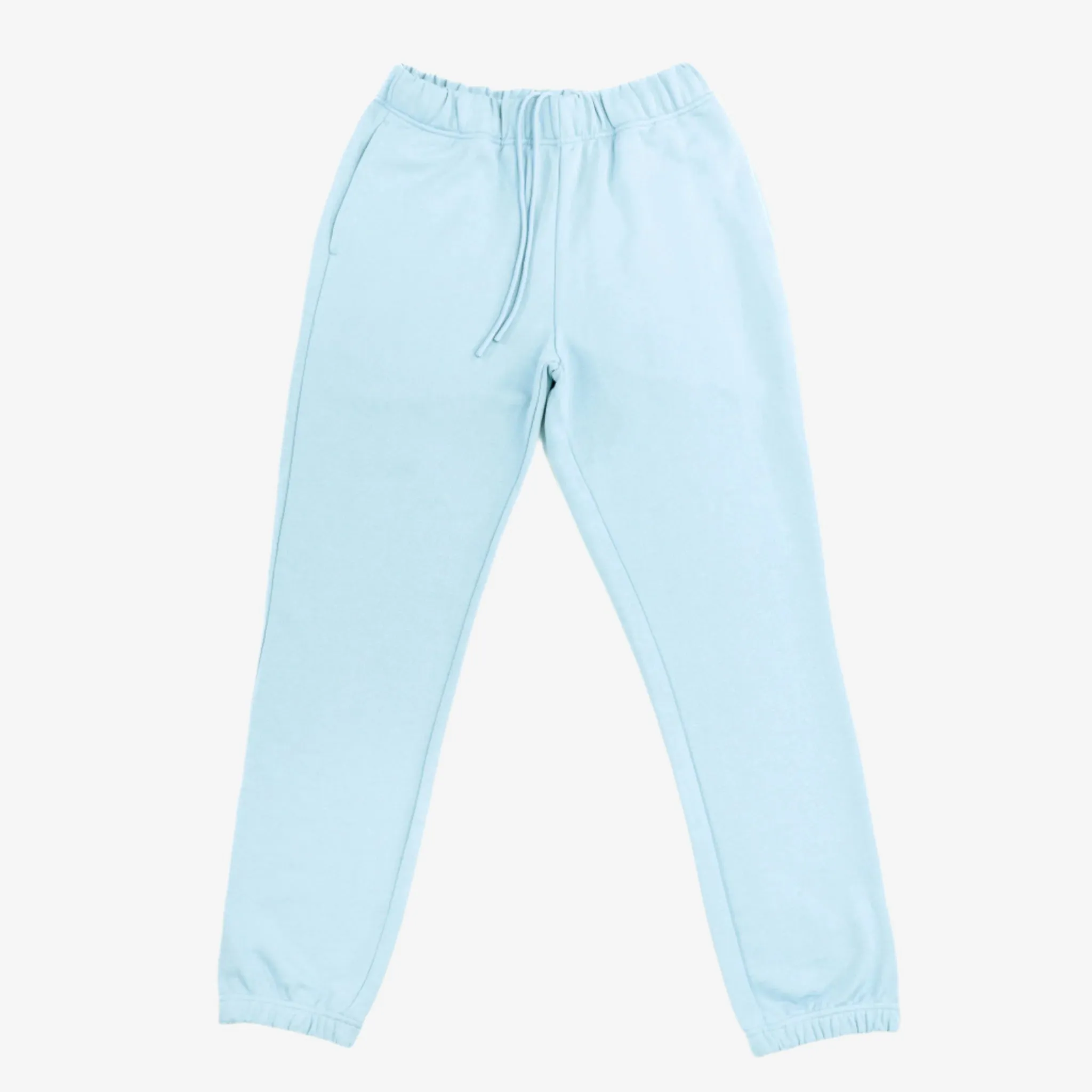 French Terry Joggers - Baby Blue