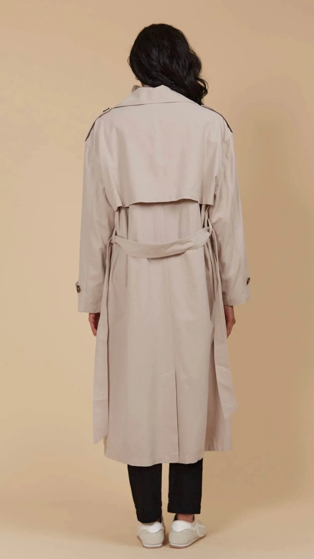 Freya Trench Coat Canvas