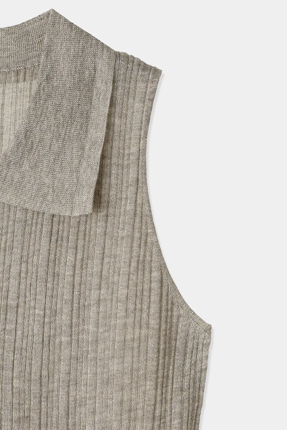 front button knit tops