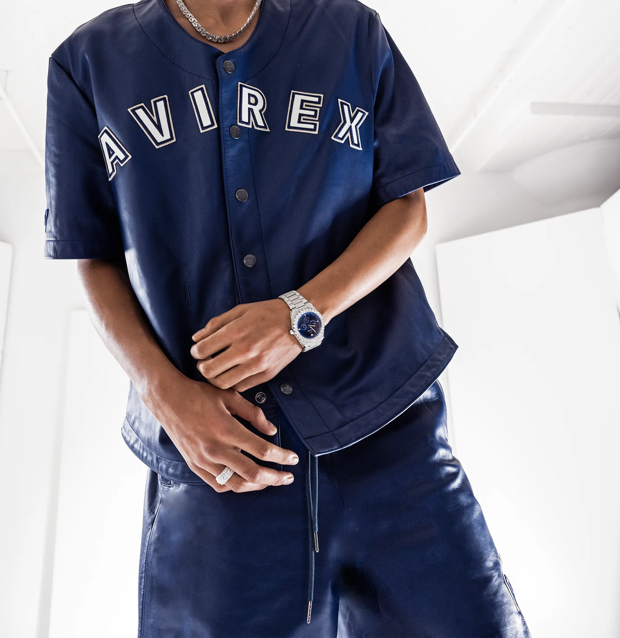 GAME DAY NAPPA LEATHER JERSEY