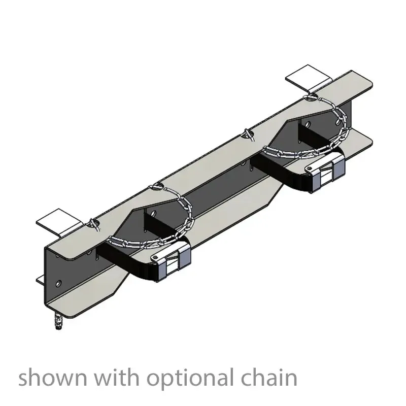 Gas Cylinder Bench Mount Bracket (2x)