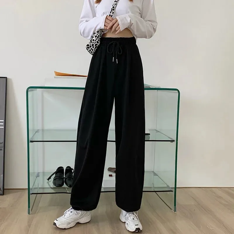 Gray Oversized Baggy Sweatpants