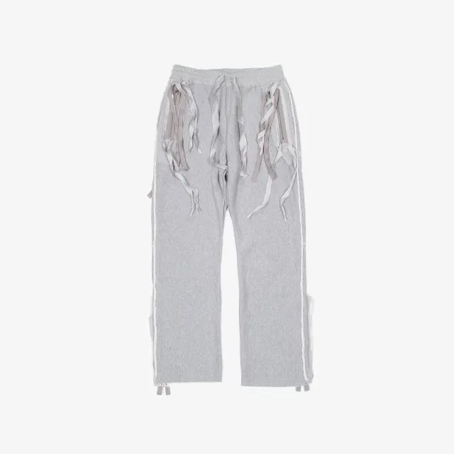 GREY TAPE SWEATPANTS