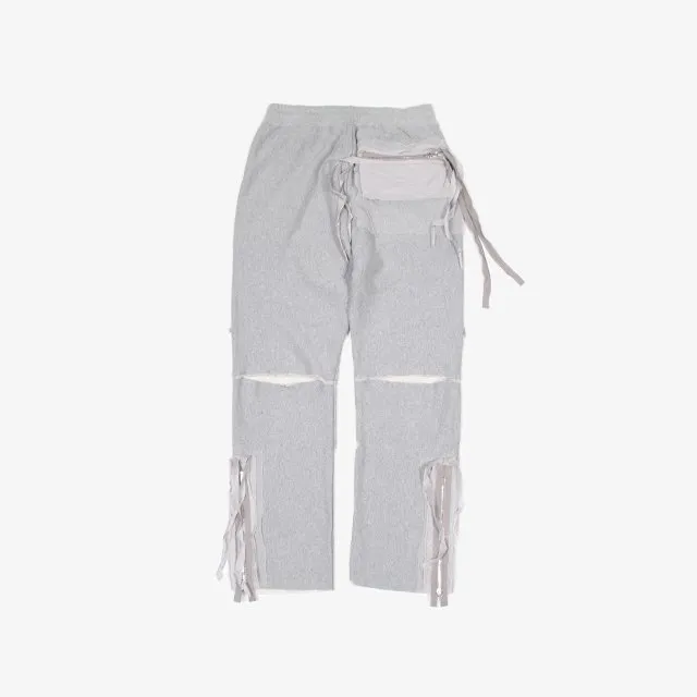 GREY TAPE SWEATPANTS