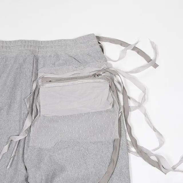 GREY TAPE SWEATPANTS