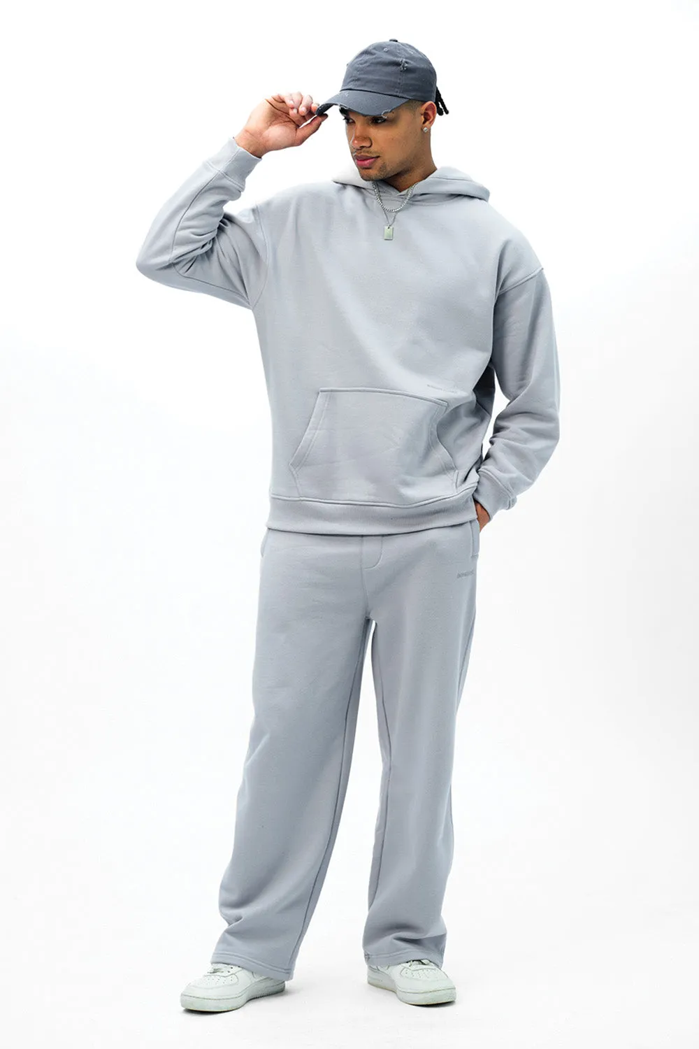 Grey Wear A Hug Oversized Hoodie