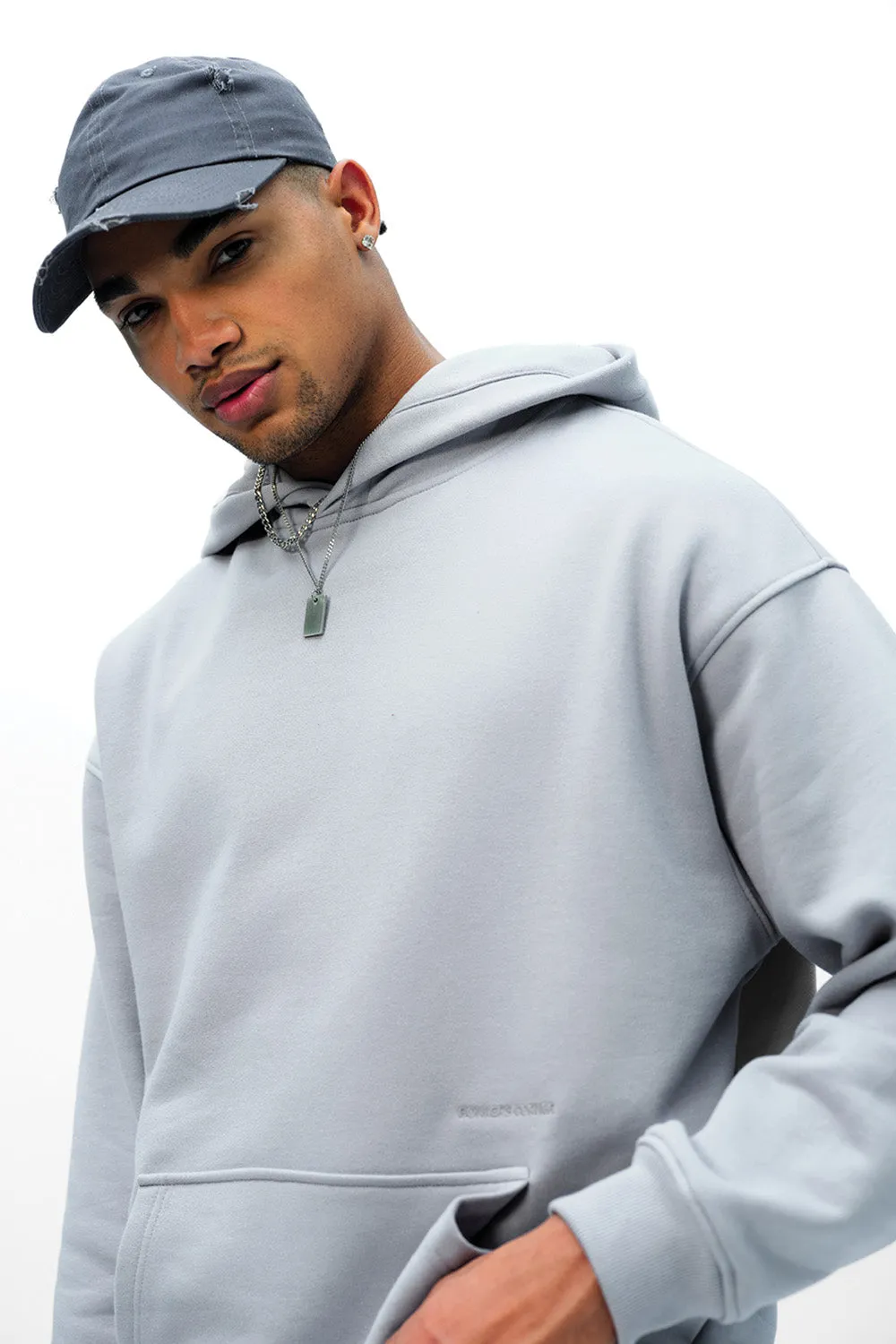 Grey Wear A Hug Oversized Hoodie