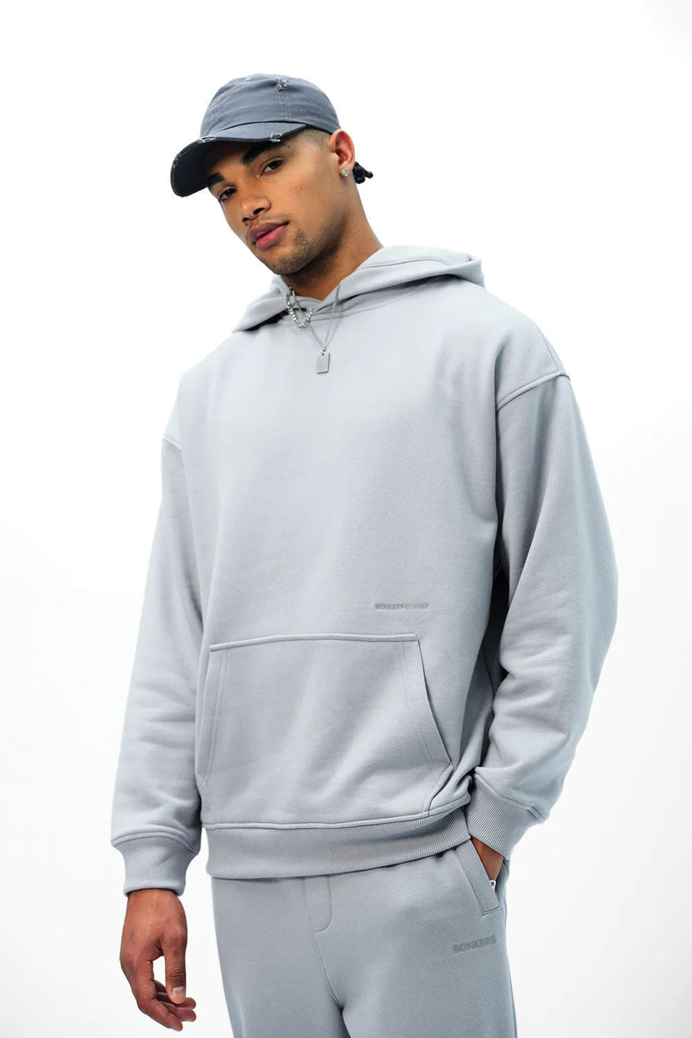 Grey Wear A Hug Oversized Hoodie