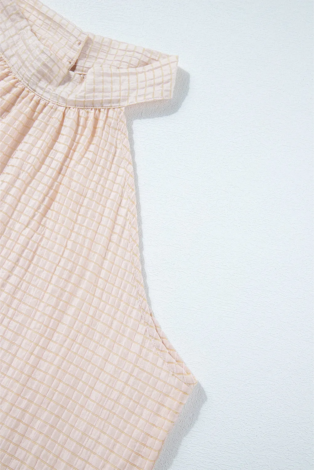 Halter Button Sleeveless Top