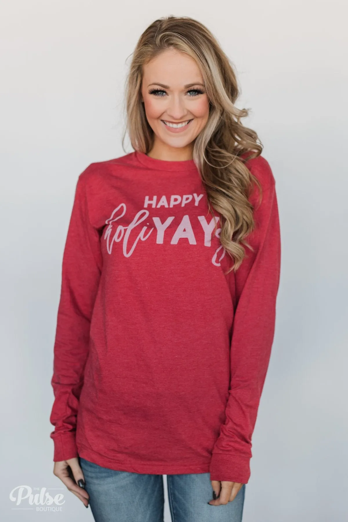 Happy Holiyays Long Sleeve Top
