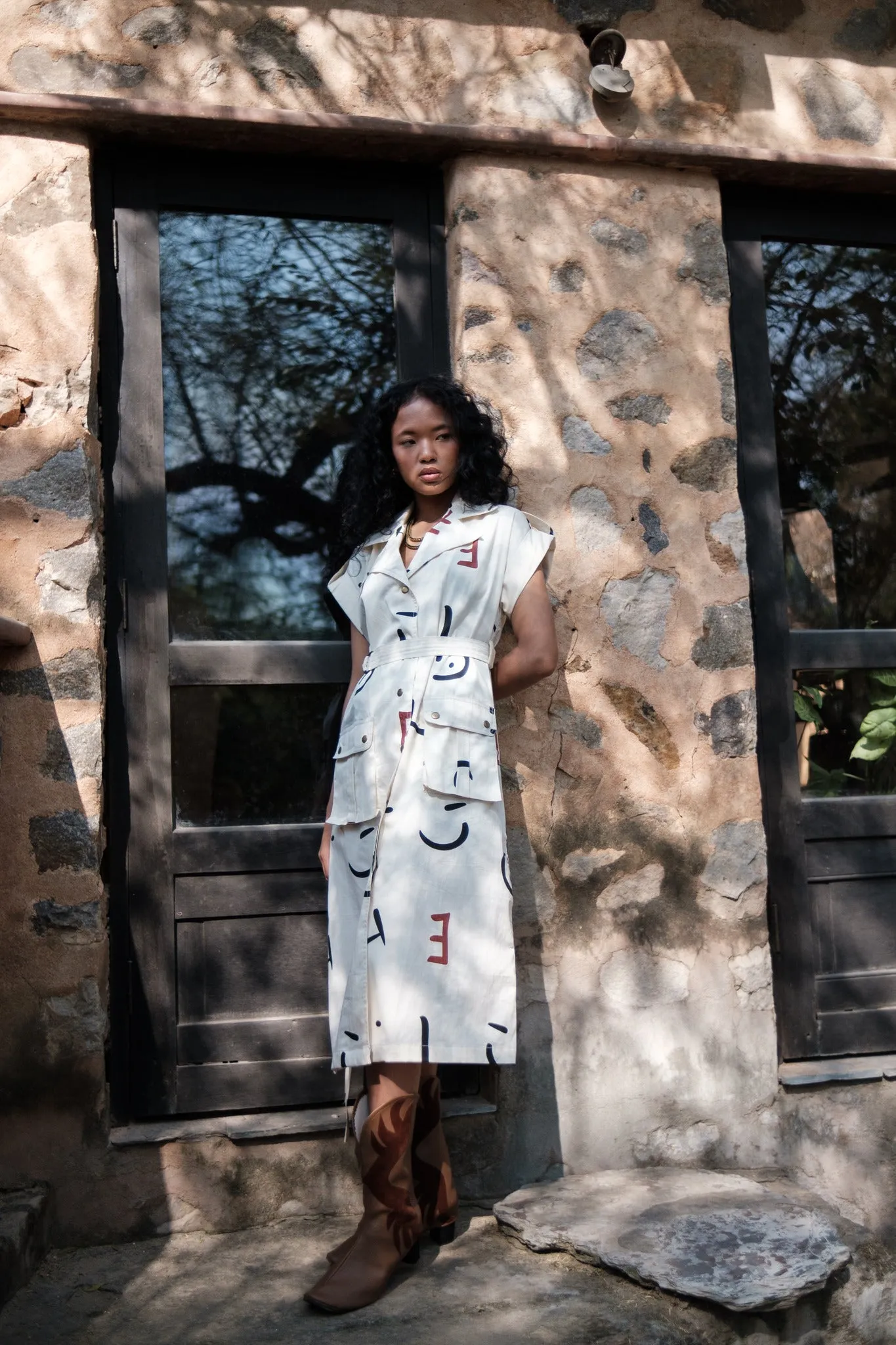 Harajuku Trench - Printed