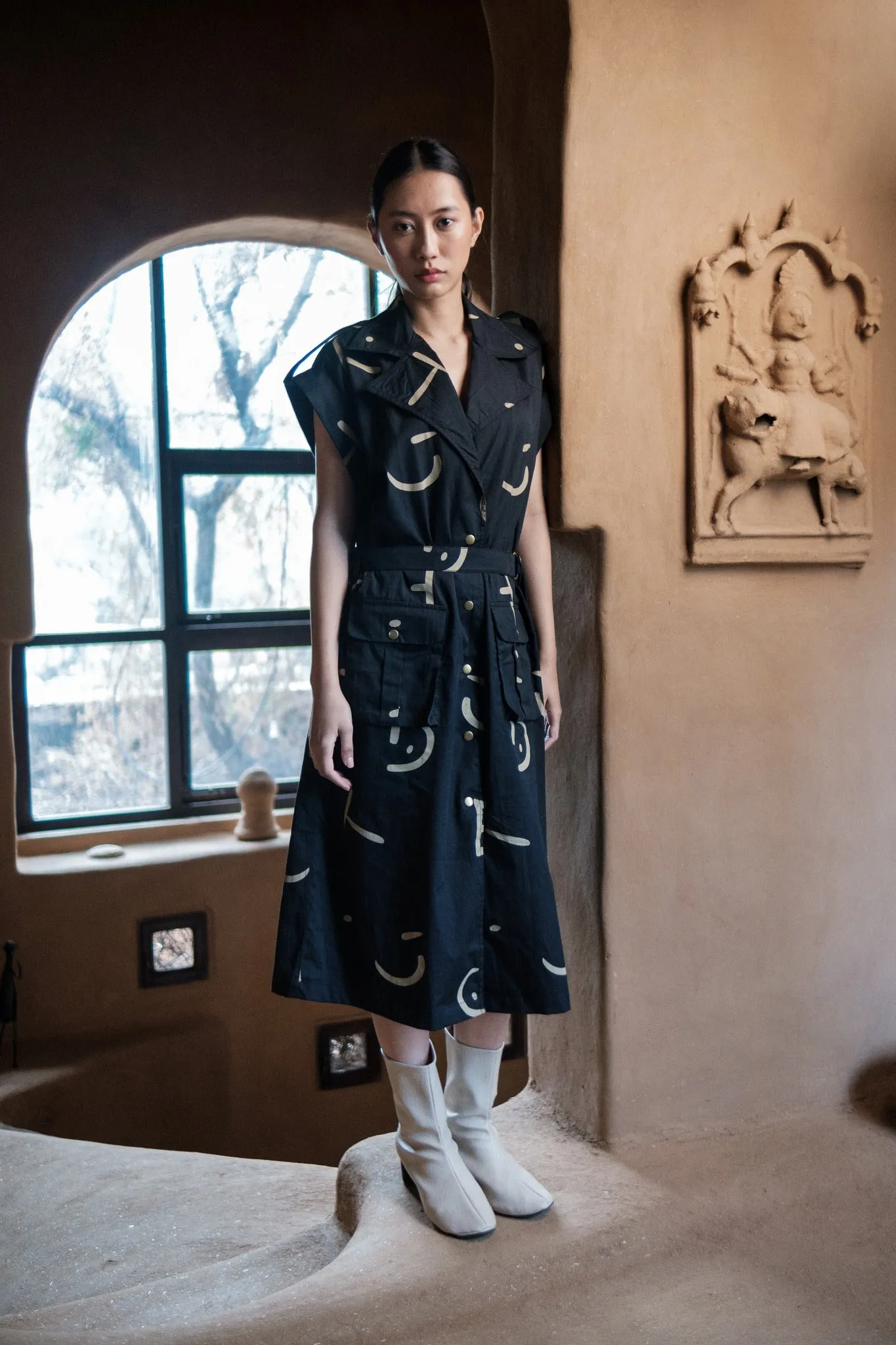 Harajuku Trench - Printed