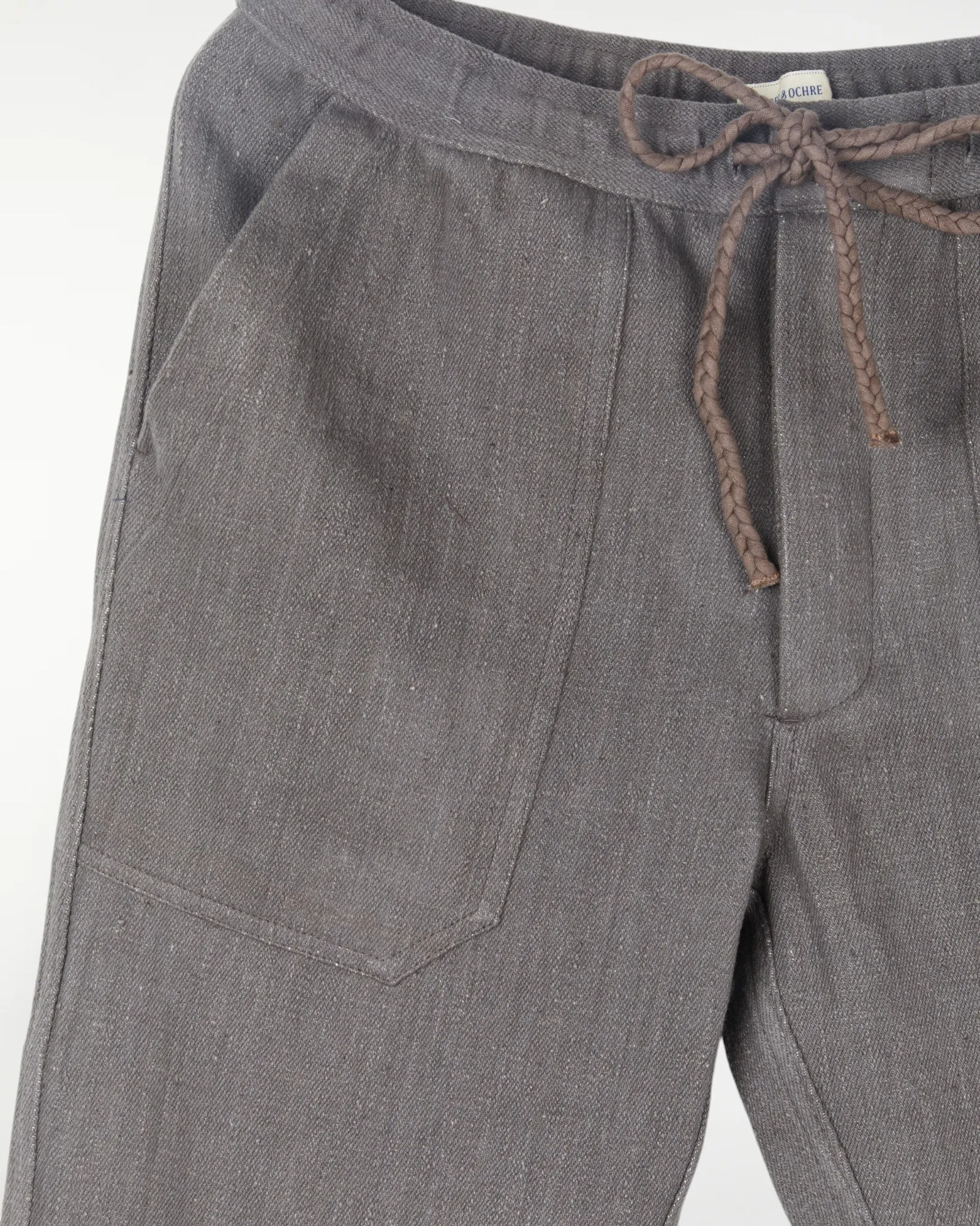 Harshad Utility Pant in Twill Stone Grey