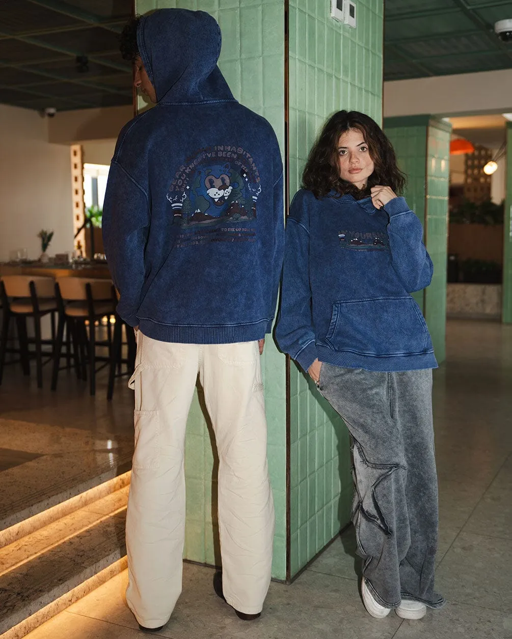 Hated Planet Washed Hoodie