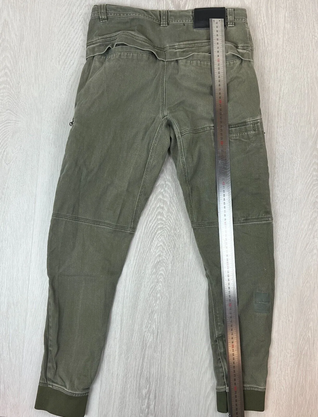 HAWKE Mens Green Tapered Jogger Jeans Size 30