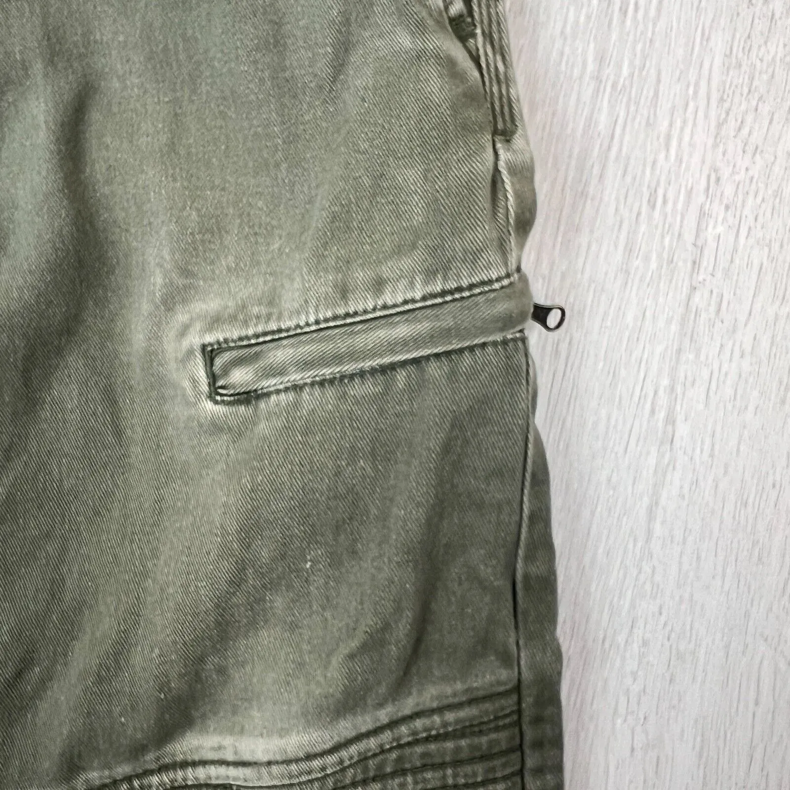 HAWKE Mens Green Tapered Jogger Jeans Size 30