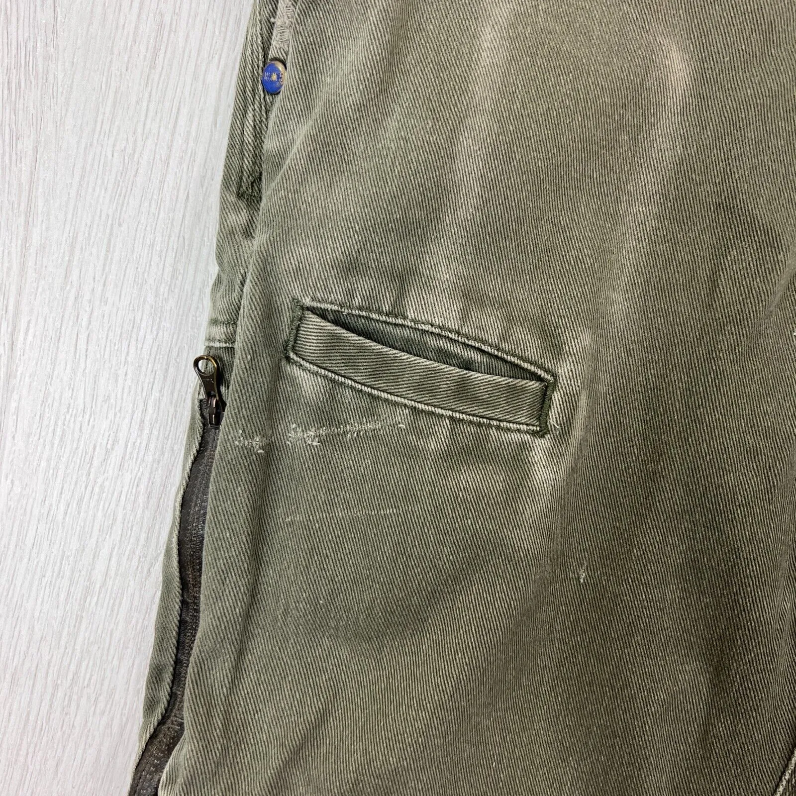 HAWKE Mens Green Tapered Jogger Jeans Size 30